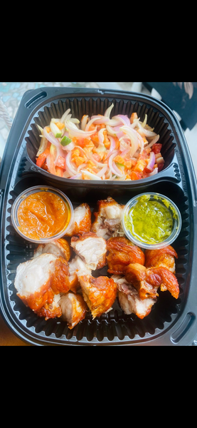 Dindon épicé croustillant