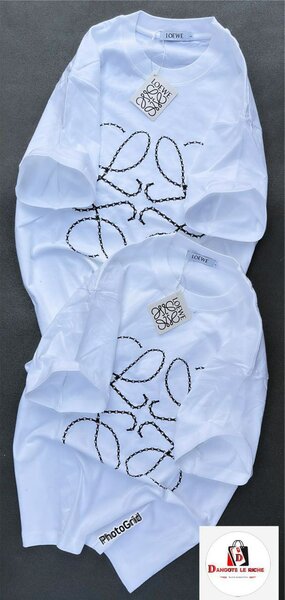 T-shirt blanc motif artistic