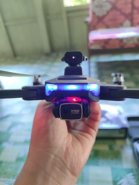 Drone pliable,jouet de drone portable à double caméra