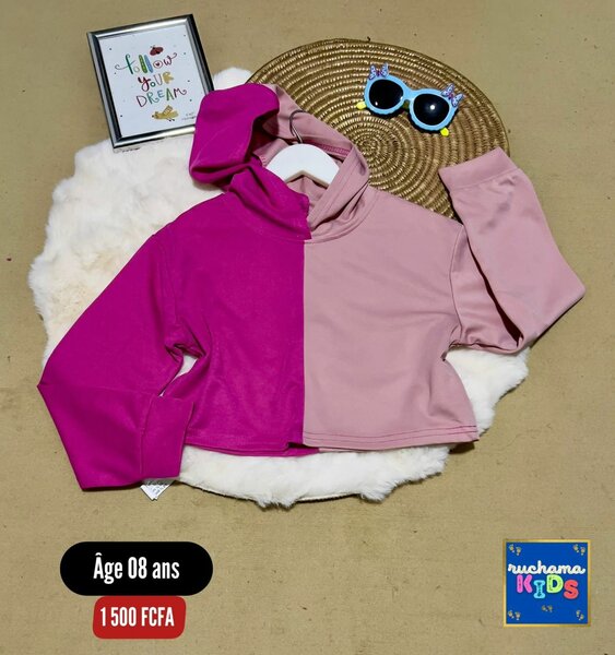 Top crop sport Chic Bicolore