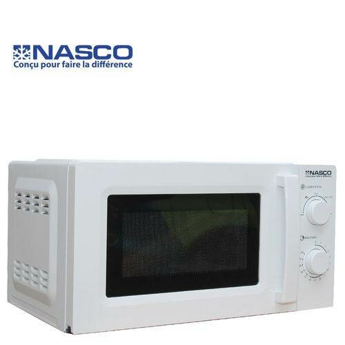 Nasco Micro-Ondes - 20L - 700W - 5Nvx puissances NAS-W20W-P0