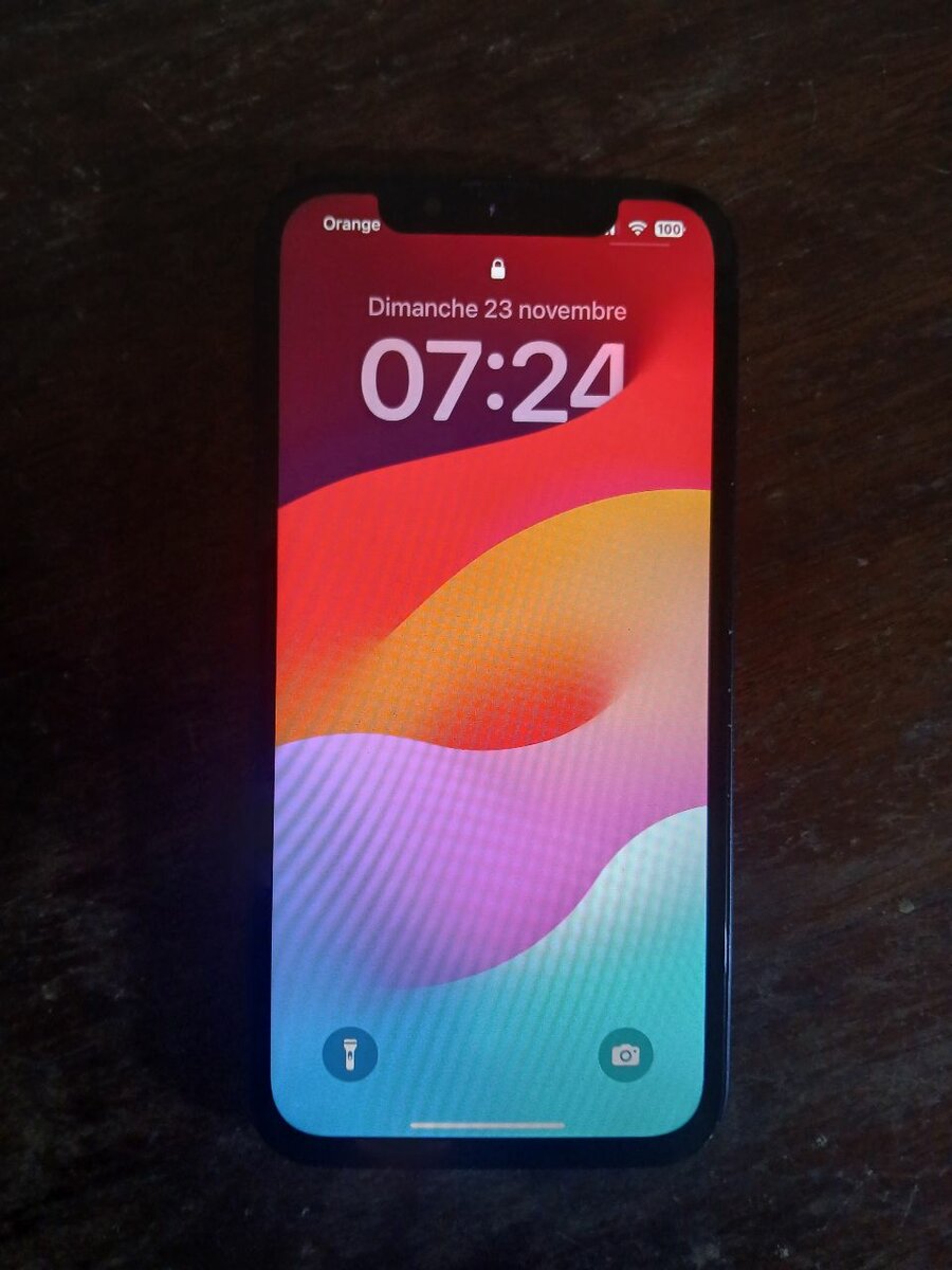 Smartphone Apple Noir