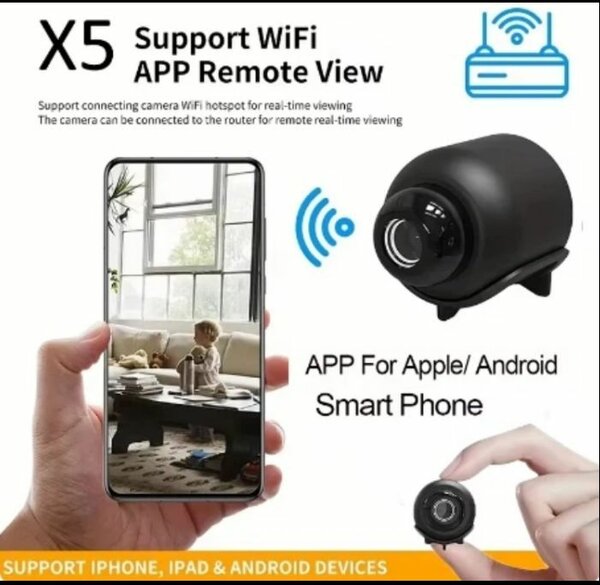 Mini Caméra WiFi X5 Portable