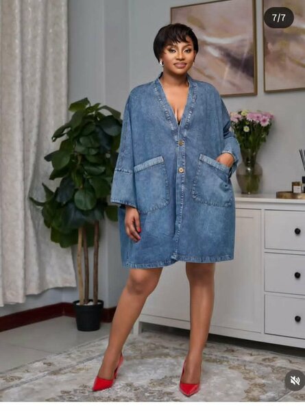 Robe en jean élégante