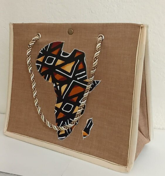 Sac à main ethnique en toile