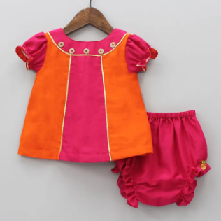 Baby Dress Baby Dress ( Fabric Chamki)