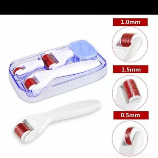 Rouleau Dermaroller 3-en-1