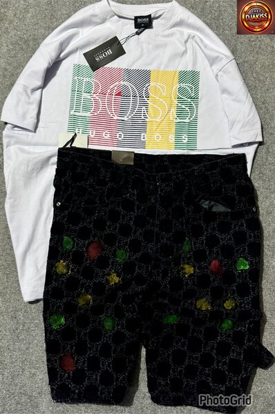 Ensemble T-shirt et Short BOSS