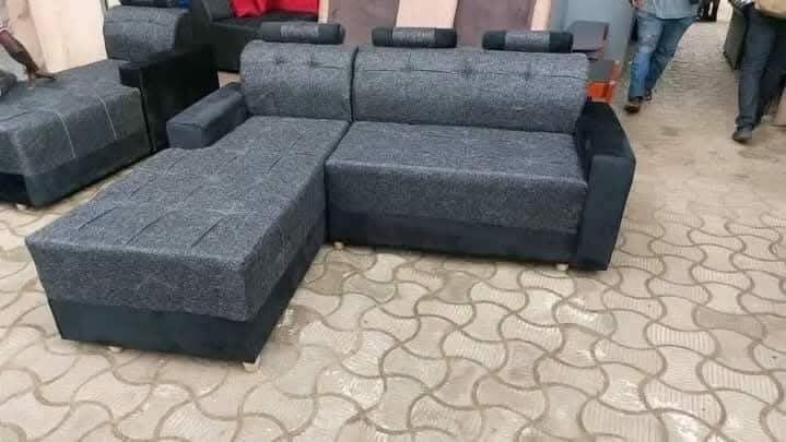 Canapé d'angle moderne confortable