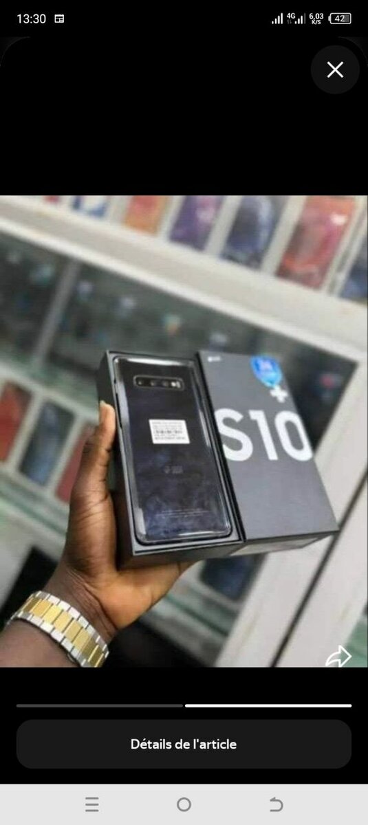 Smartphone Galaxy S10