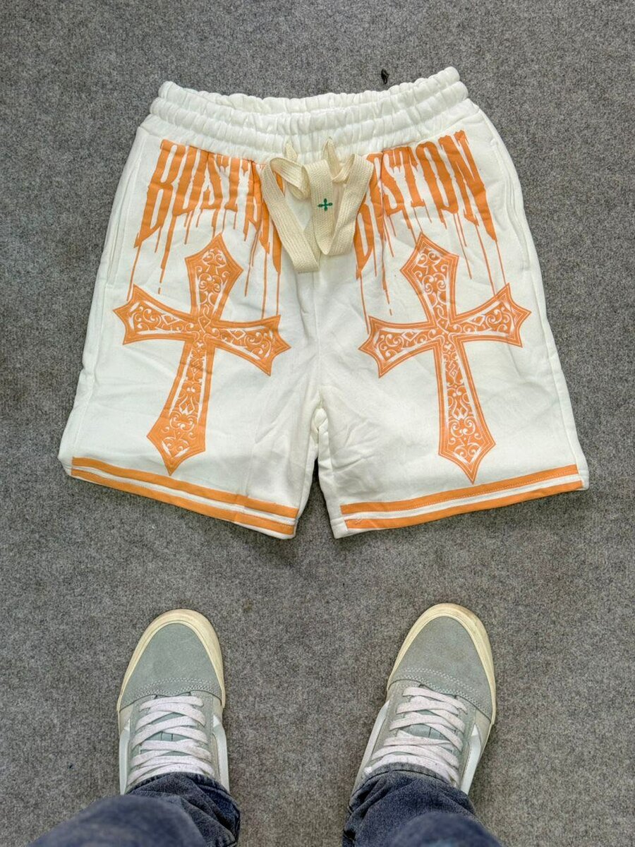 Shorts tendance avec croix
