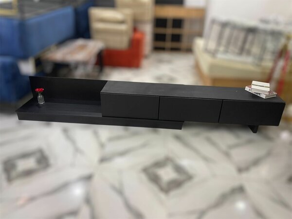 Meuble TV moderne noir