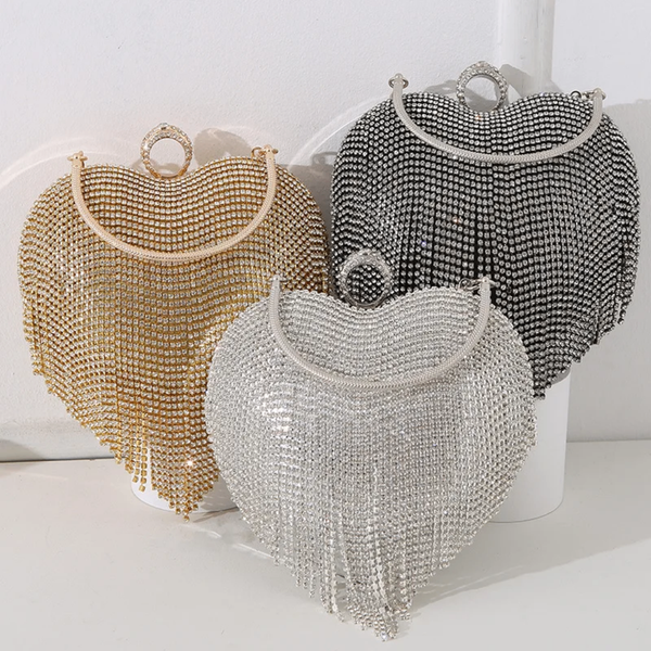 Sac à main strass élégant