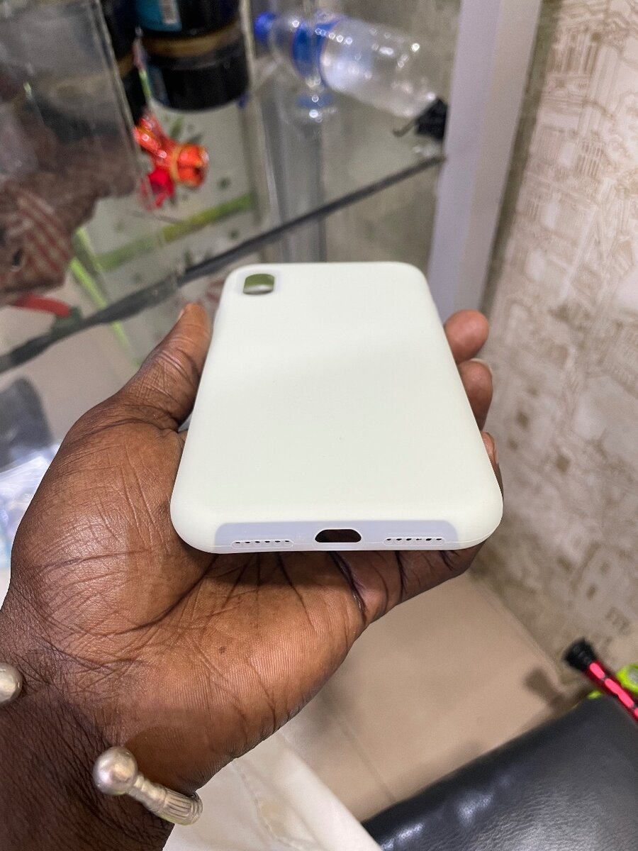Coque silicone blanc XR