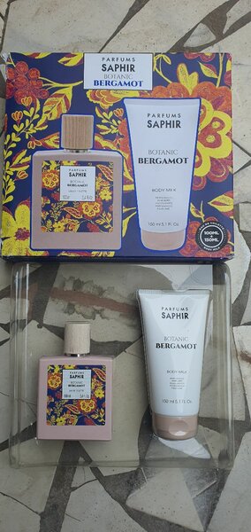 Coffret Parfum Saphir Bergamote