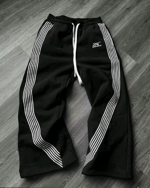 Pantalons de sport noirs homme