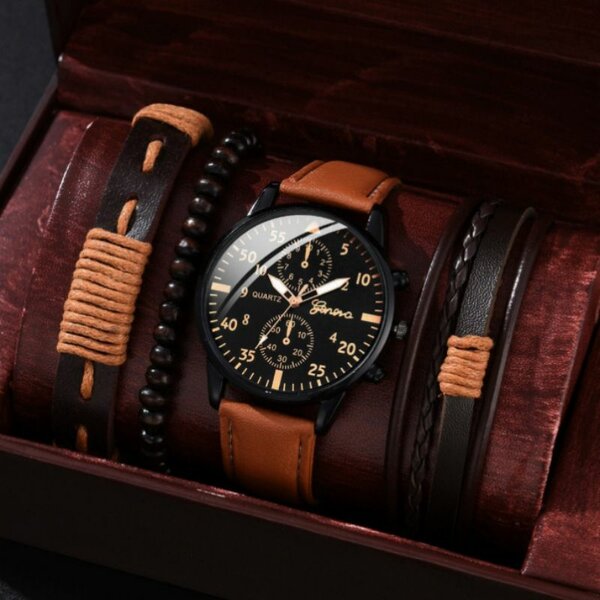 Montre homme avec bracelets