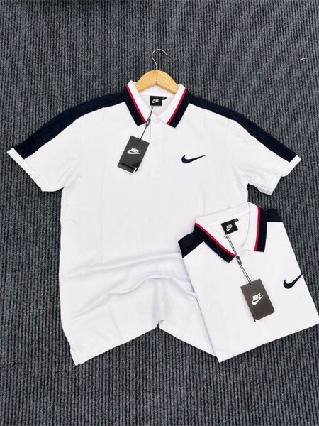 Polo blanc sportif homme