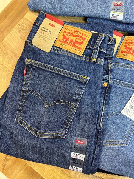 Мужские оригинальные джинсы от фирмы Levis