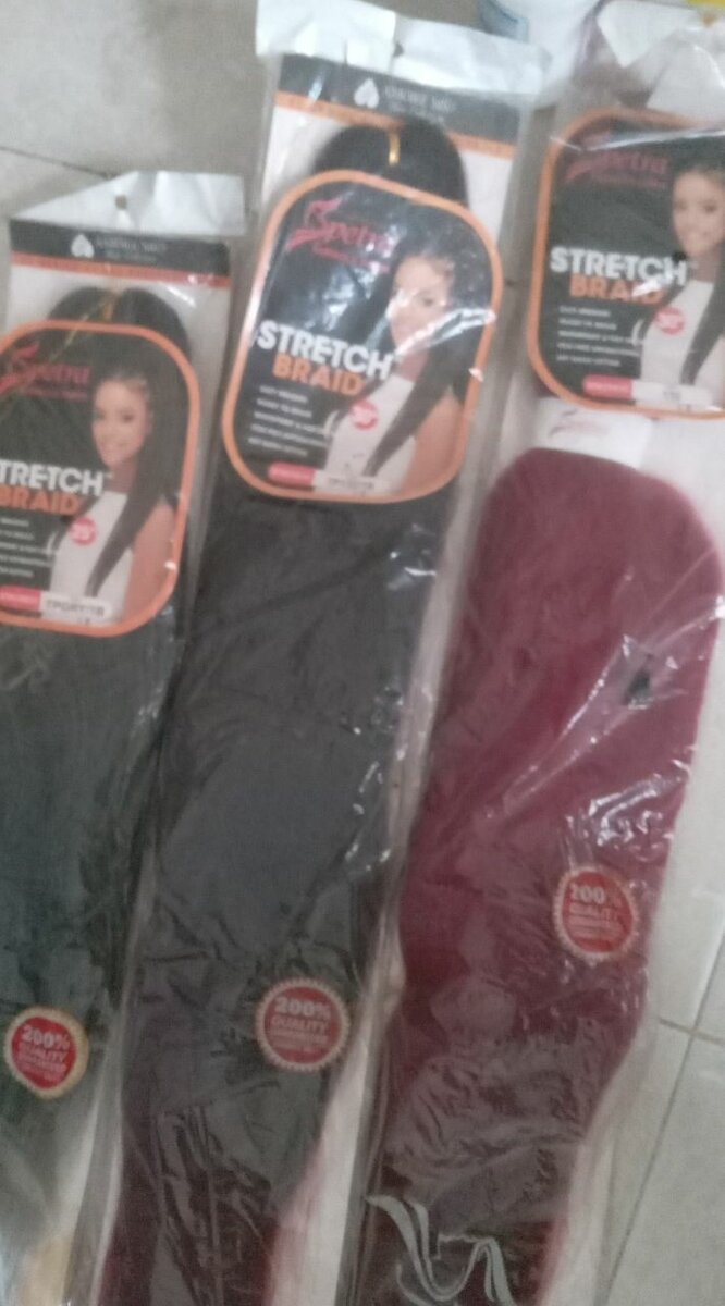 Mèches à tresser synthétiques