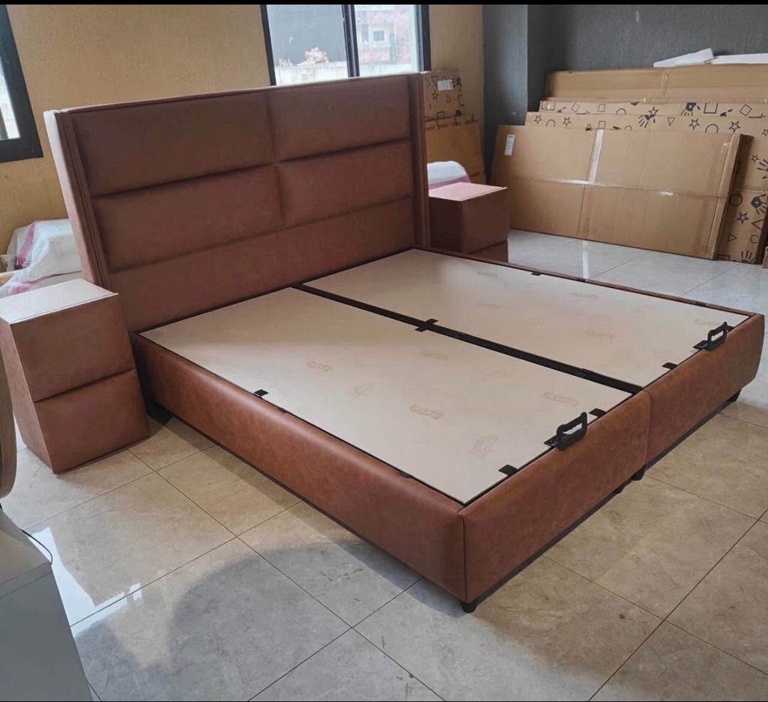 Lit moderne avec rangement intégré