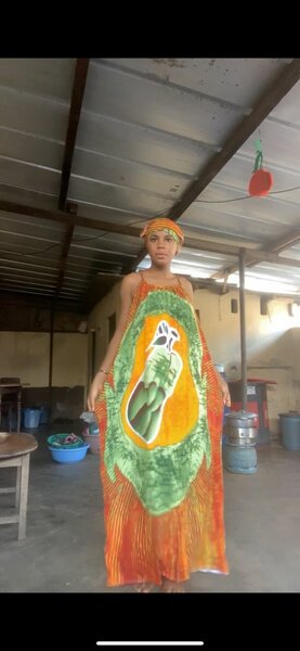 Robe Caftan Longue Colorée