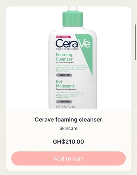 CERAVE FOAMING FACIAL CLEANSER 237ml