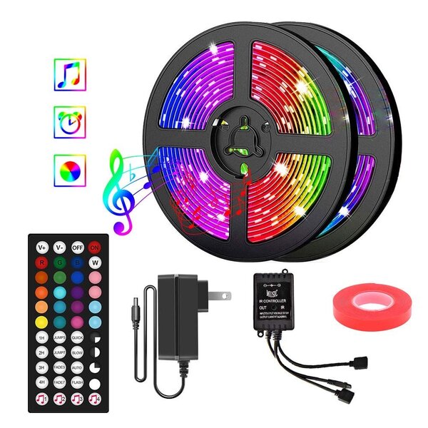 Ruban LED RGB avec télécommande