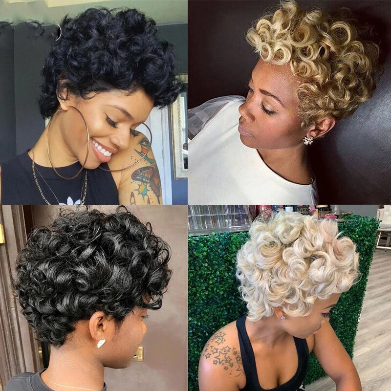 Short Curly Wig