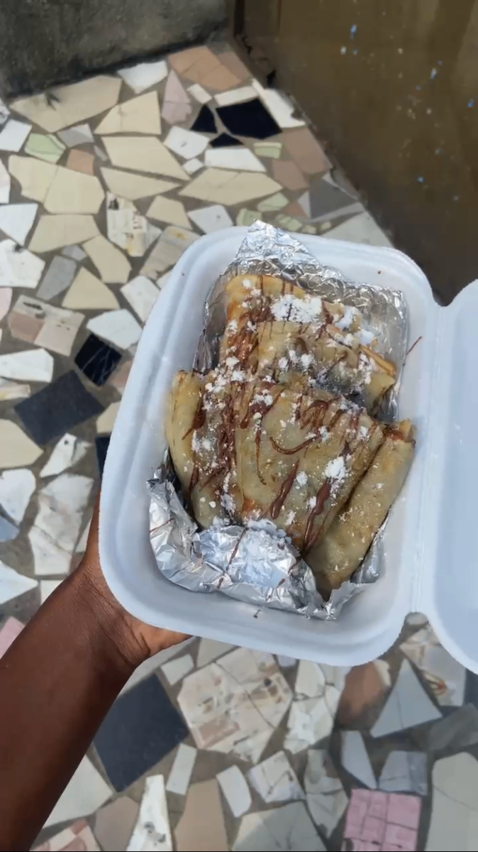 Crêpes dessert chocolat