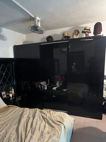 Lit King Size Avec Tête de Lit