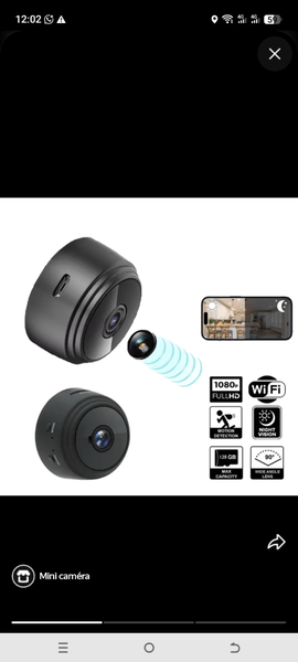 Mini caméra authentique