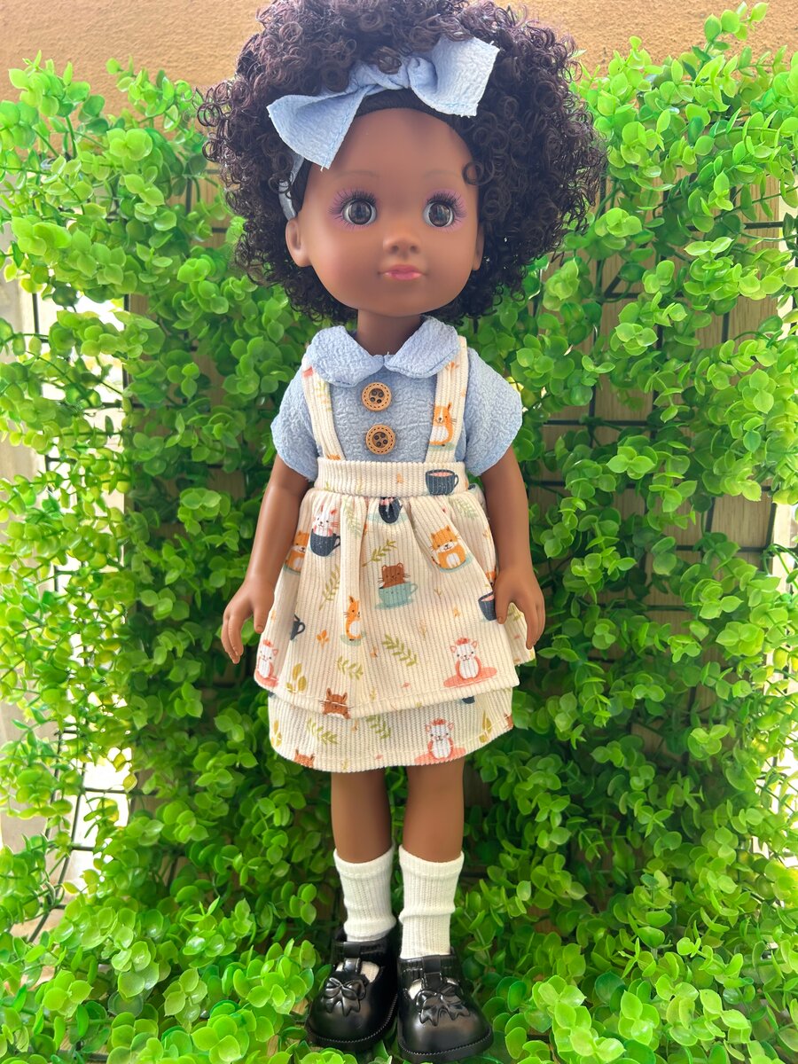 Poupée africaine 45 cm