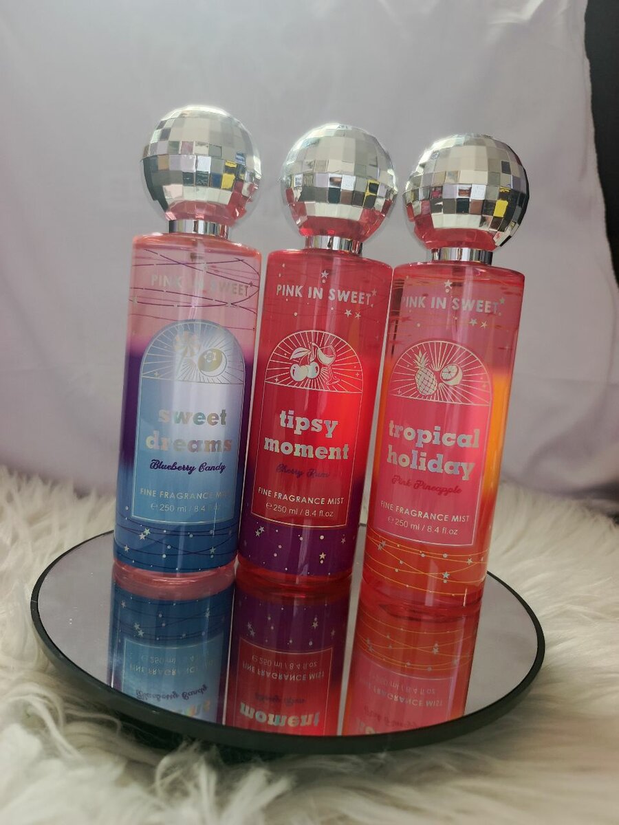 Pink in sweet Body Mist