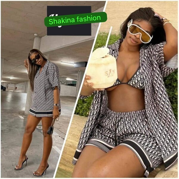 Ensemble short et haut tendance