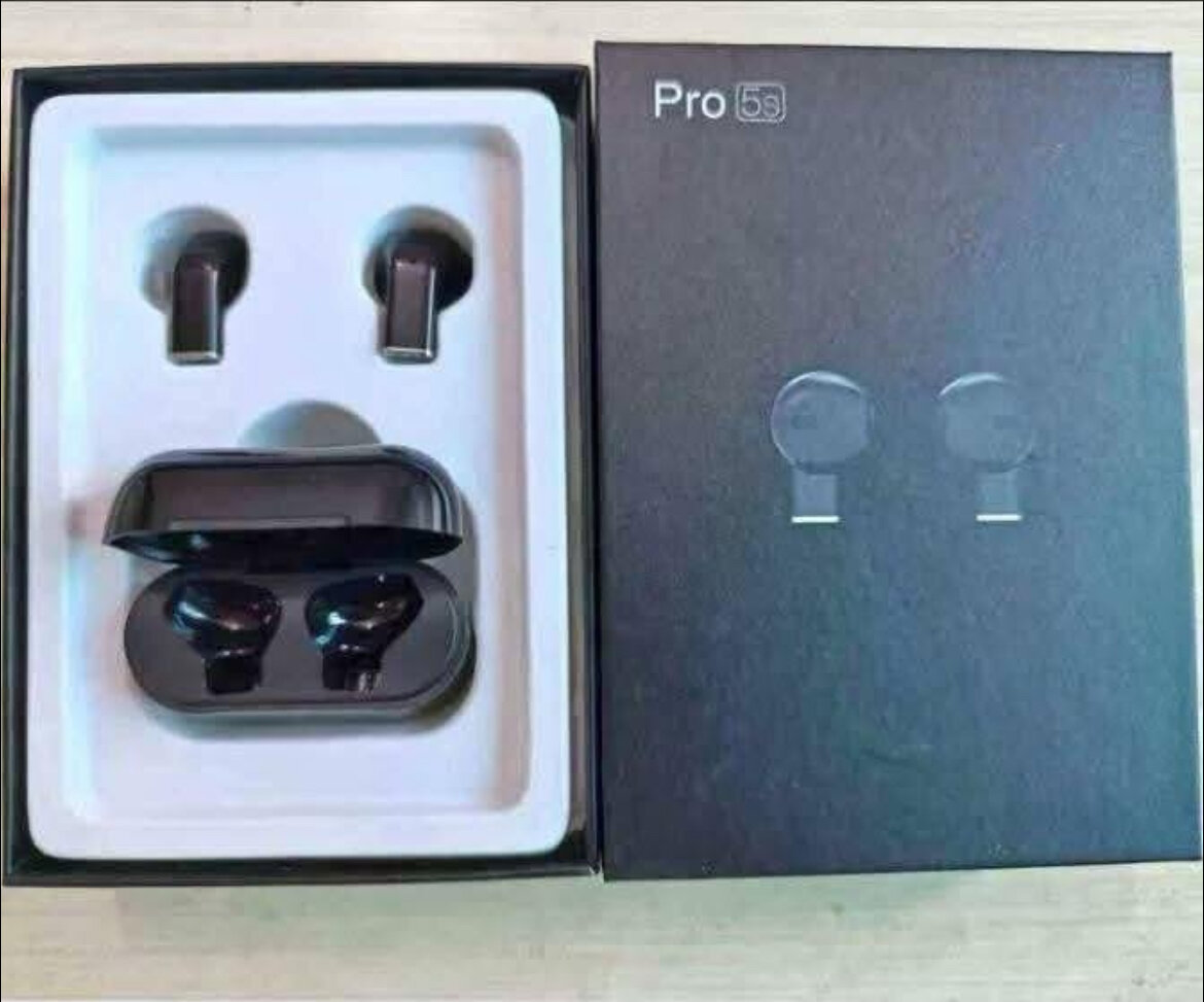 Écouteur sans fil pro 5s noir