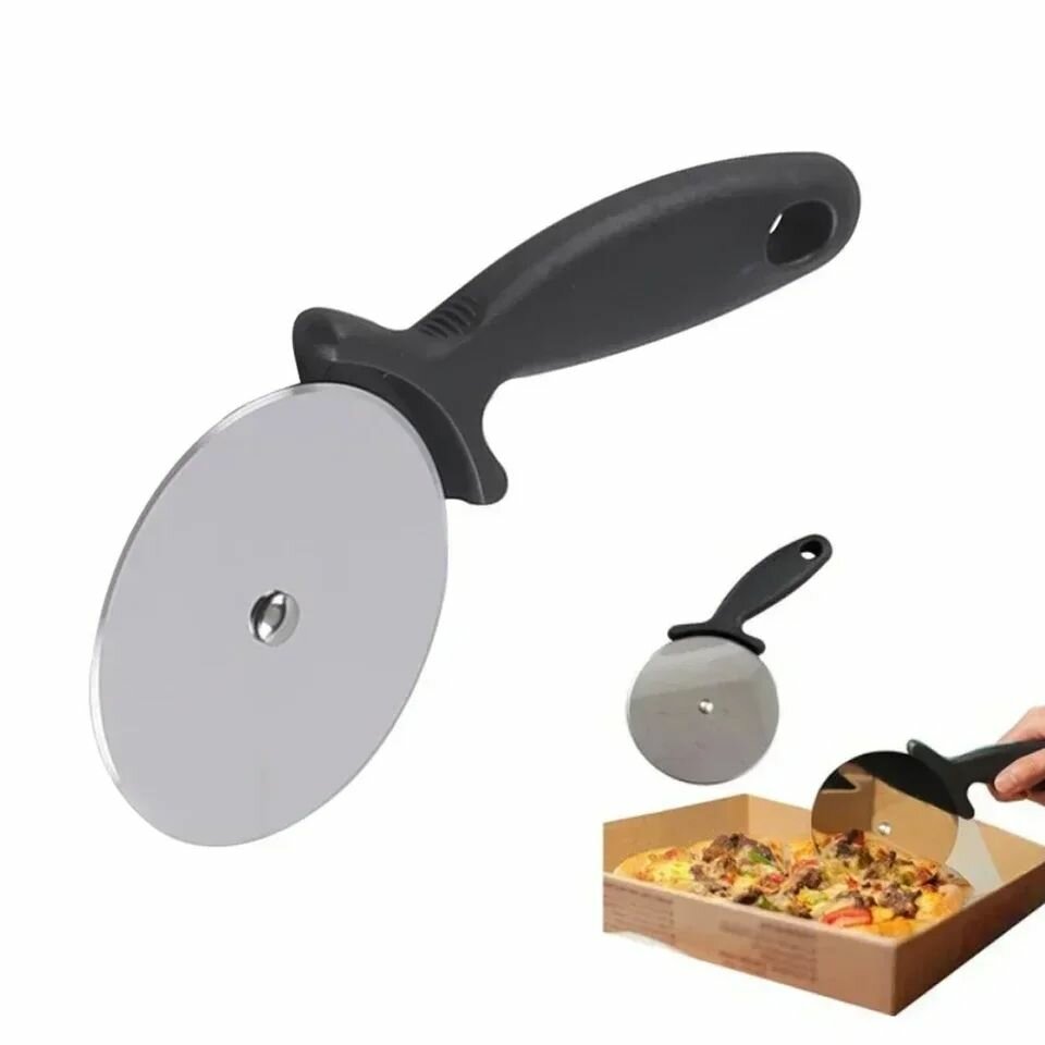 Pizza pan and cutter