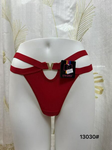 Culotte Rouge Sexy en Dentelle