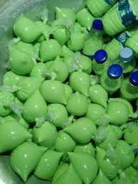 Menthe et fraise au lait