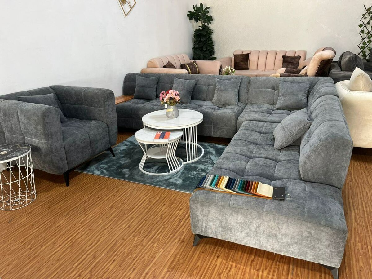 Ensemble de canapé d'angle moderne