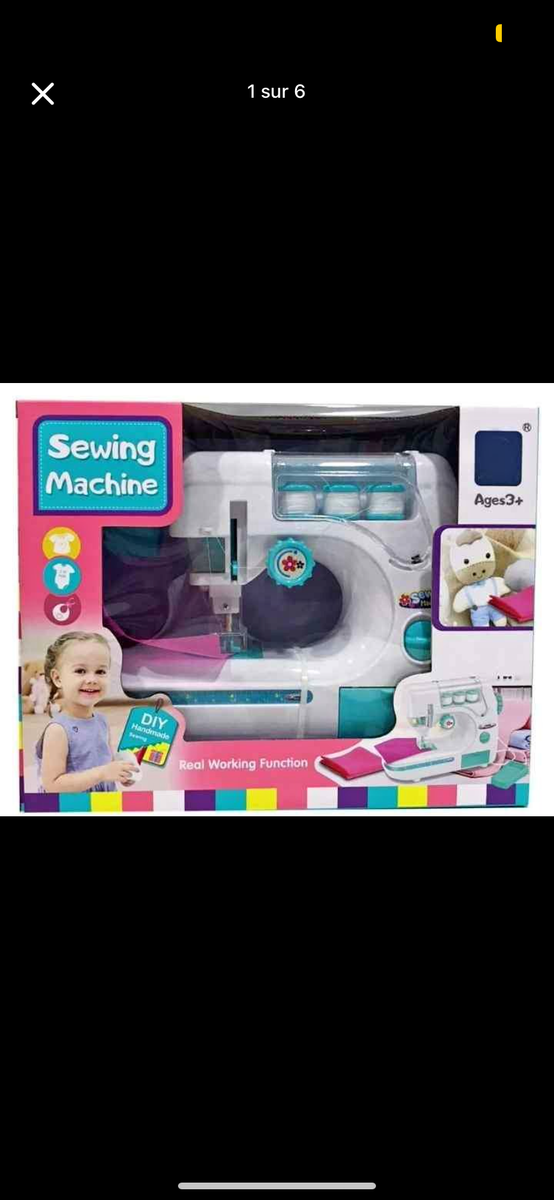 Machine à coudre jouet enfant