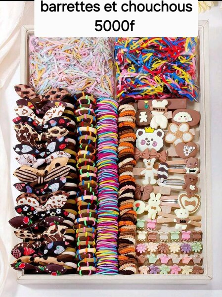 Barettes et chouchous