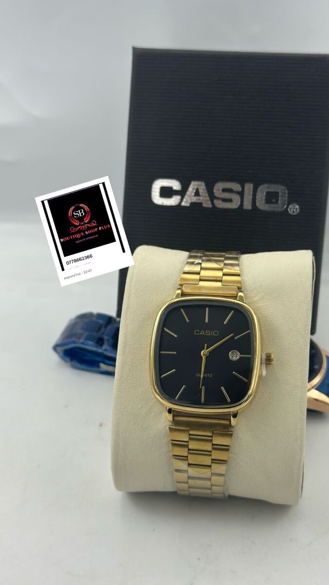 Montre Casio authentique avec sa boîte