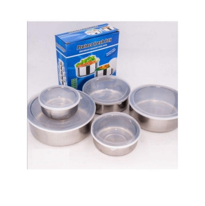 Boîtes de Conservation Inox 5PCS