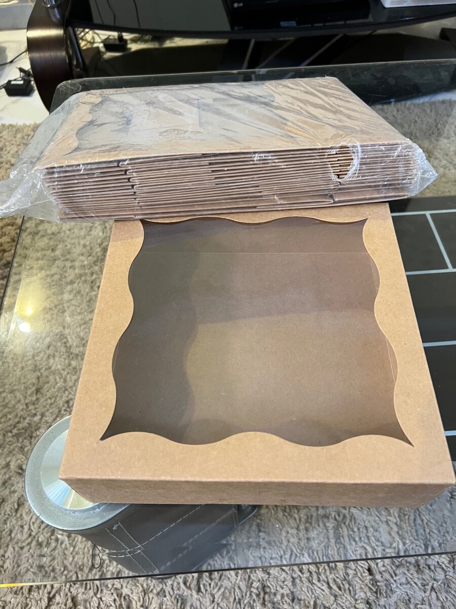 Lot de 5 boîtes à pâtisserie