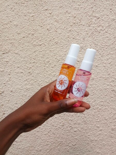 Spray hydratant floral