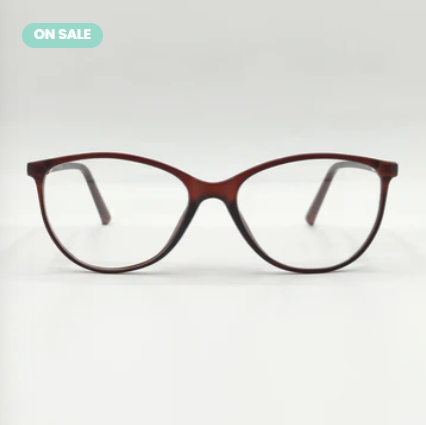 Matt Brown Cat Eye For Women