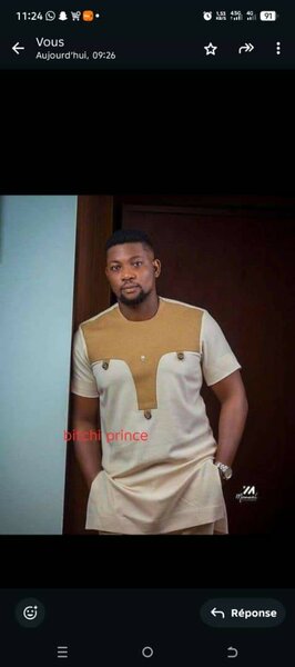 Boubou africain élégant