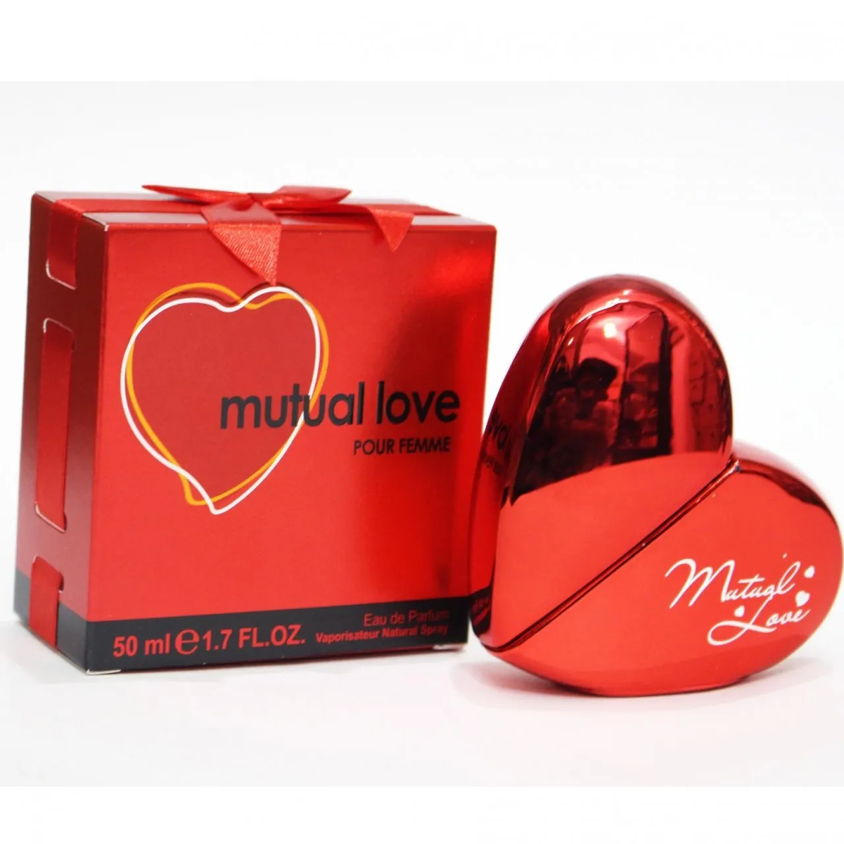 mutual love Heart Shape Perfume For Girls/Women -EDP -Long Lasting Perfume -50 ml