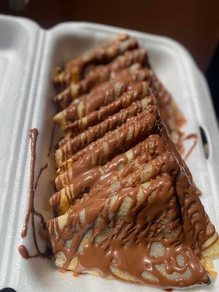 Crêpes au nutella gourmandes